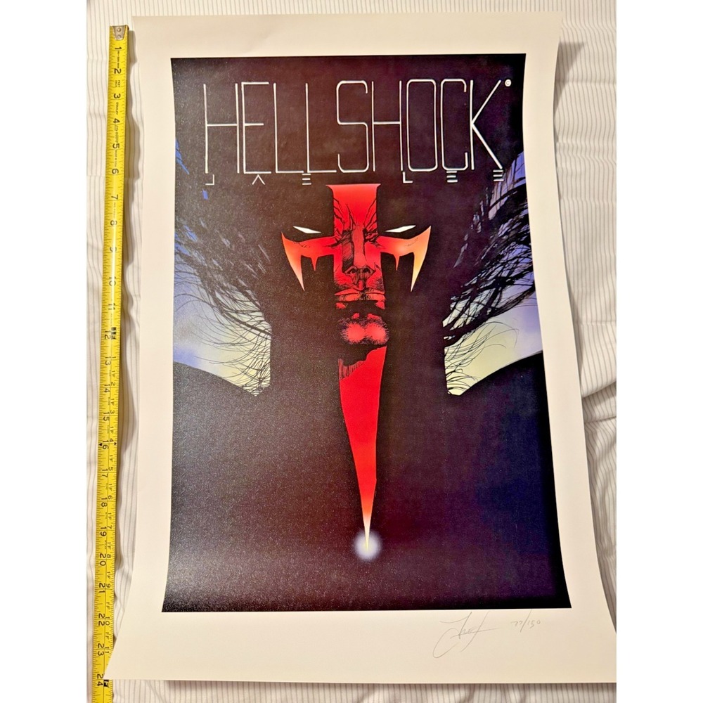 Jae Lee HELLShock Signed 77/150 Limited Edition Art Print‎ 24x36 Rare